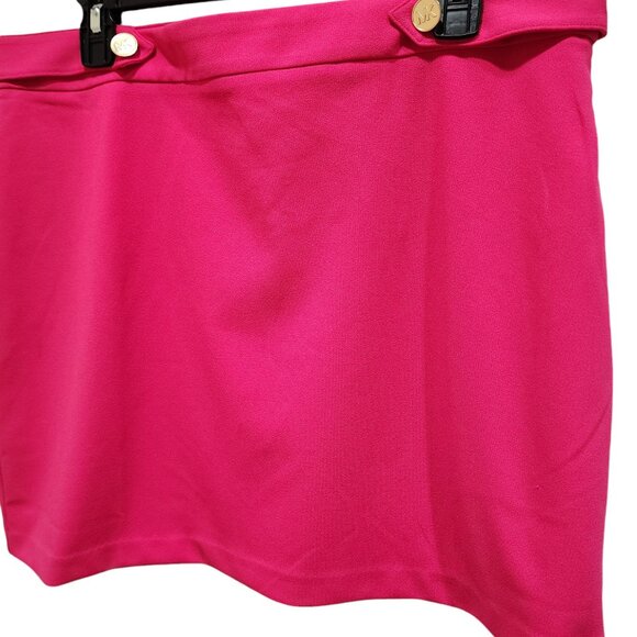 Michael Kors  Women's Mini Skirt Size XL Pink - Picture 3 of 11